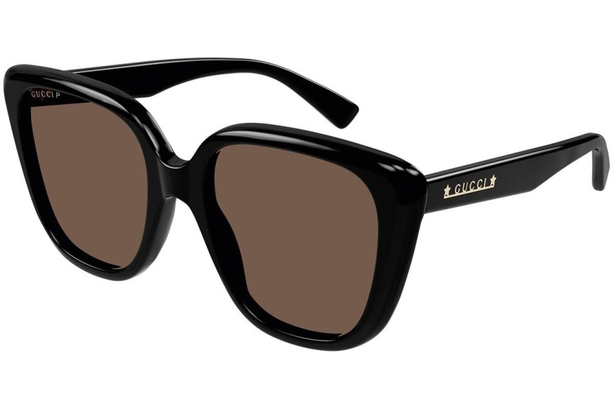 Слънчеви очила Gucci GG1169S 001 Polarized Око на котка Черна