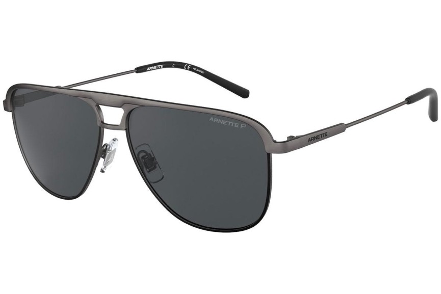 Слънчеви очила Arnette Holboxx AN3082 731/81 Polarized Пилотни Сива