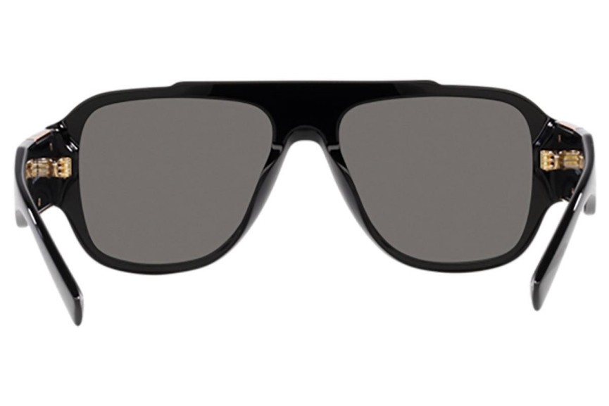 Слънчеви очила Versace Macy'S Aviator VE4436U GB1/81 Polarized Flat Top Черна