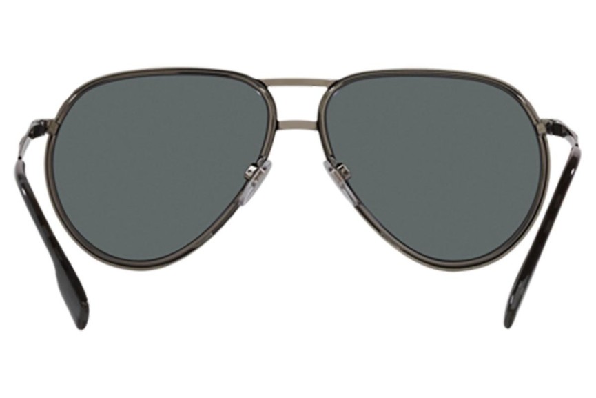 Слънчеви очила Burberry Scott BE3135 114481 Polarized Пилотни Сива