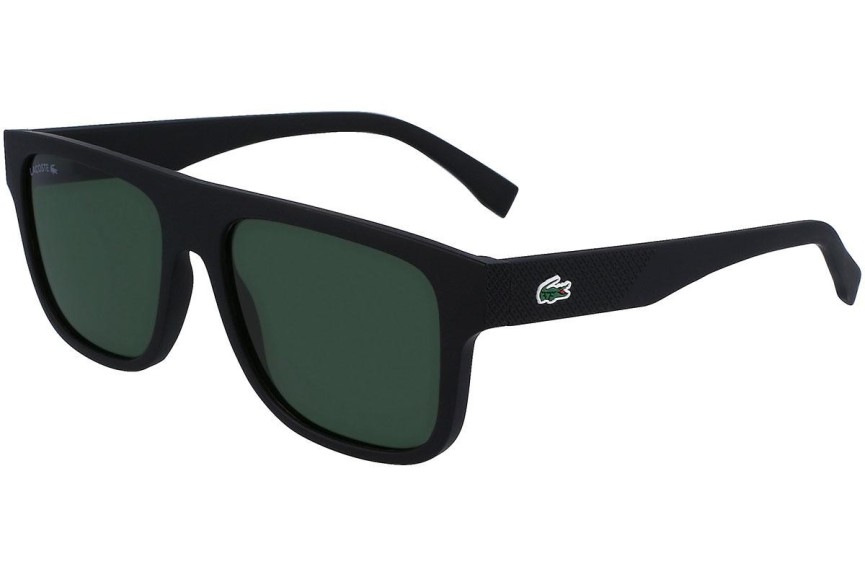 Слънчеви очила Lacoste L6001S 002 Flat Top Черна