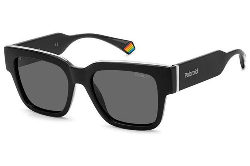 Слънчеви очила Polaroid PLD6198/S/X 807/M9 Polarized Квадратни Черна