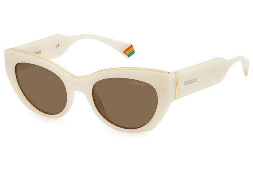 Слънчеви очила Polaroid PLD6199/S/X SZJ/SP Polarized Око на котка Бяла