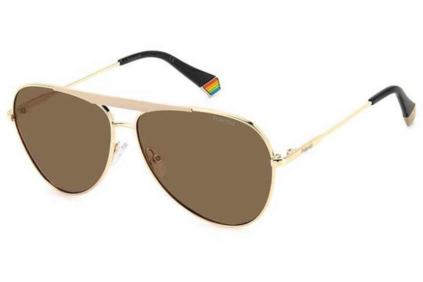 Слънчеви очила Polaroid PLD6200/S/X Y3R/SP Polarized Пилотни Златна