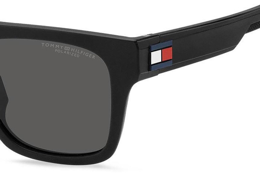 Слънчеви очила Tommy Hilfiger TH1976/S 003/M9 Polarized Квадратни Черна