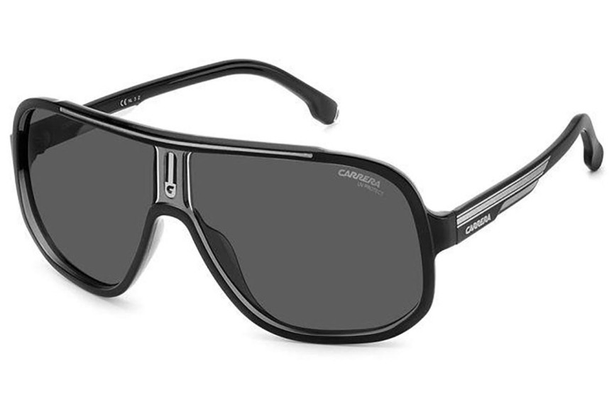 Слънчеви очила Carrera CARRERA1058/S 08A/M9 Polarized Flat Top Черна