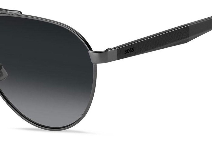 Слънчеви очила BOSS BOSS1485/S PTA/1I Polarized Пилотни Сива