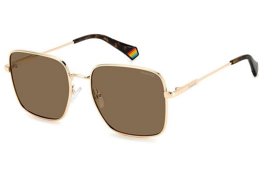 Слънчеви очила Polaroid PLD6194/S/X DDB/SP Polarized Квадратни Златна