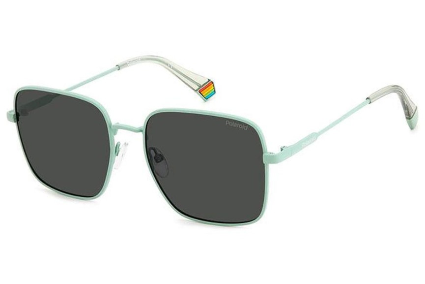 Слънчеви очила Polaroid PLD6194/S/X N47/M9 Polarized Квадратни Зелена