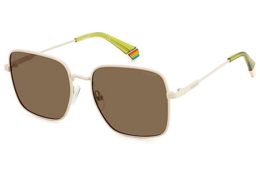 Слънчеви очила Polaroid PLD6194/S/X Z1P/SP Polarized Квадратни Бяла