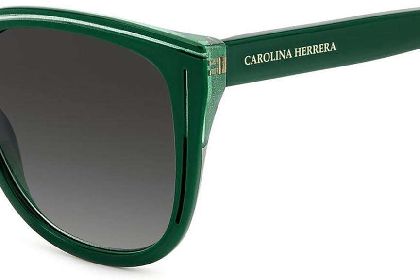 Слънчеви очила Carolina Herrera HER0144/S VQY/IB Заоблени Зелена