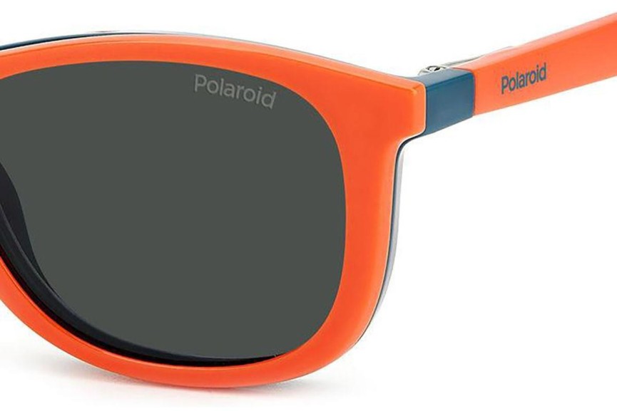 Очила Polaroid Junior PLD8054/CS LGP/M9 Polarized Правоъгълни Зелена