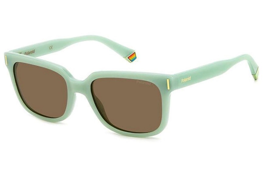 Слънчеви очила Polaroid PLD6191/S 1ED/SP Polarized Квадратни Зелена