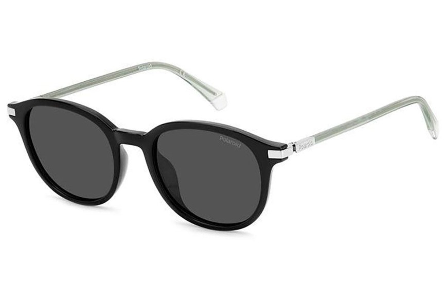 Слънчеви очила Polaroid PLD4148/G/S/X 807/M9 Polarized Заоблени Черна