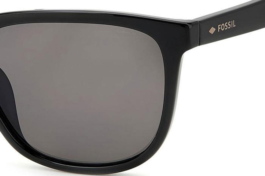 Слънчеви очила Fossil FOS3145/S 807/M9 Polarized Квадратни Черна