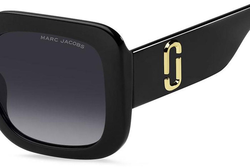 Слънчеви очила Marc Jacobs MARC647/S 08A/WJ Polarized Квадратни Черна