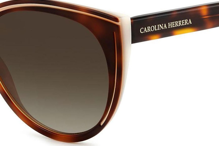 Слънчеви очила Carolina Herrera HER0142/S C9K/HA Заоблени Хавана