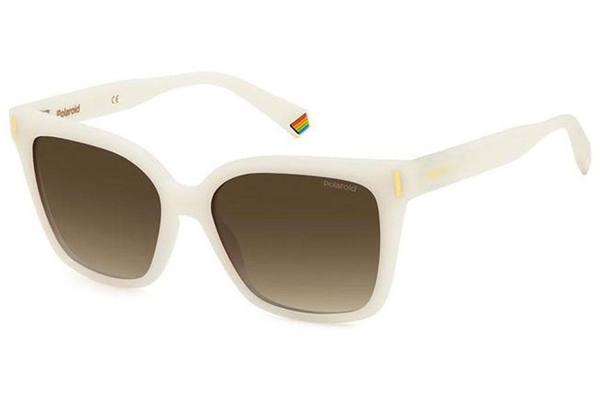 Слънчеви очила Polaroid PLD6192/S VK6/LA Polarized Око на котка Бяла