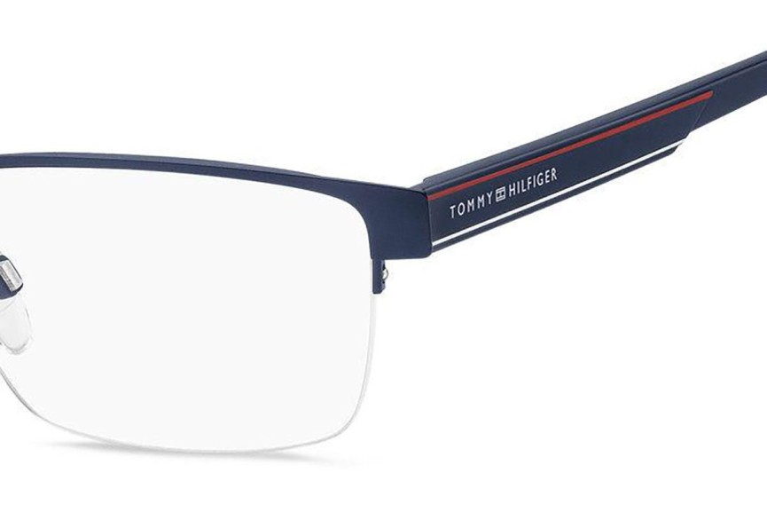 Очила Tommy Hilfiger TH1996 FLL Правоъгълни Синя