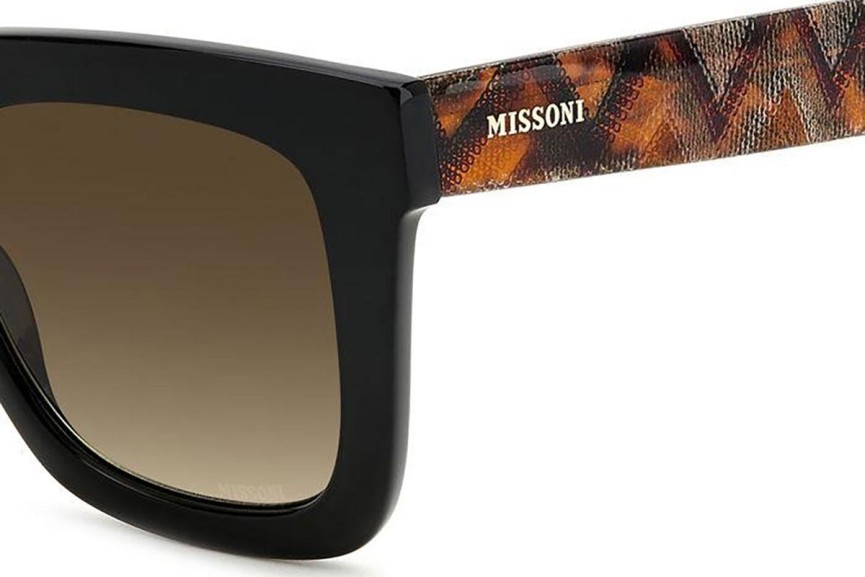 Слънчеви очила Missoni MIS0126/S 807/HA Квадратни Черна