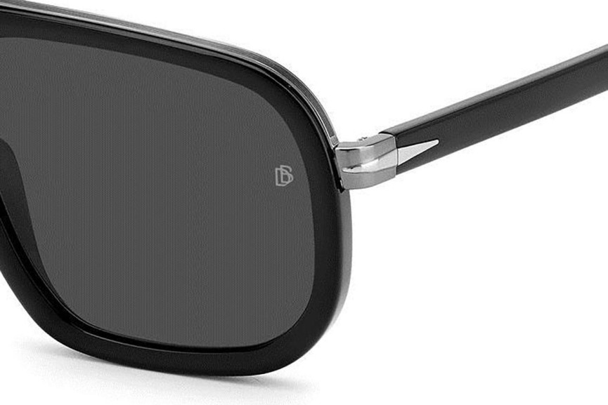 Слънчеви очила David Beckham DB7101/S ANS/M9 Polarized Пилотни Черна