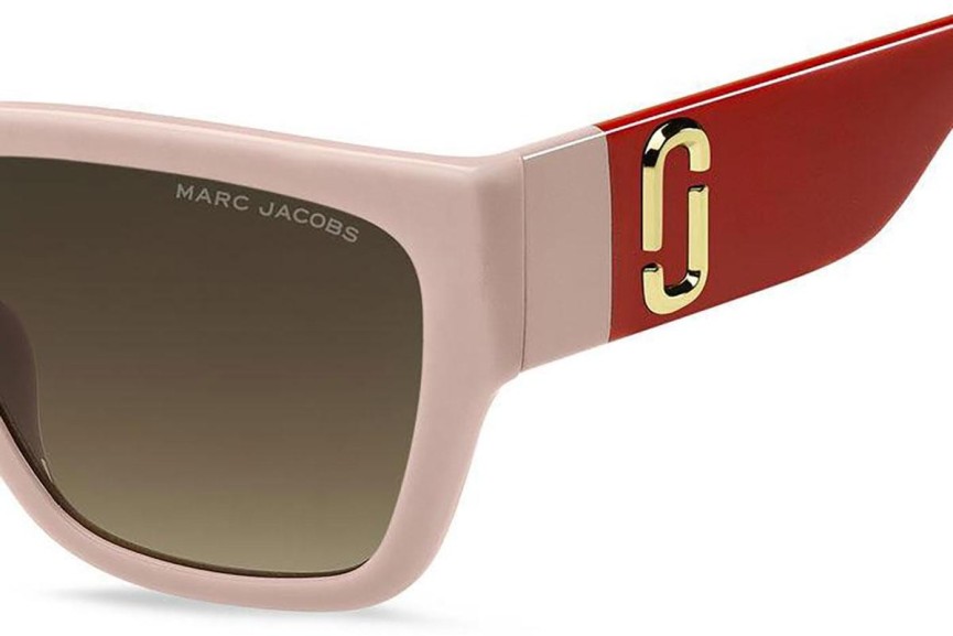 Слънчеви очила Marc Jacobs MARC646/S C48/HA Квадратни Розова