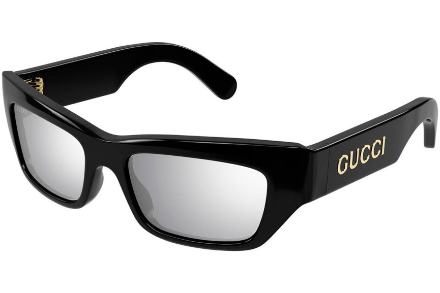 Слънчеви очила Gucci GG1296S 002 Правоъгълни Черна