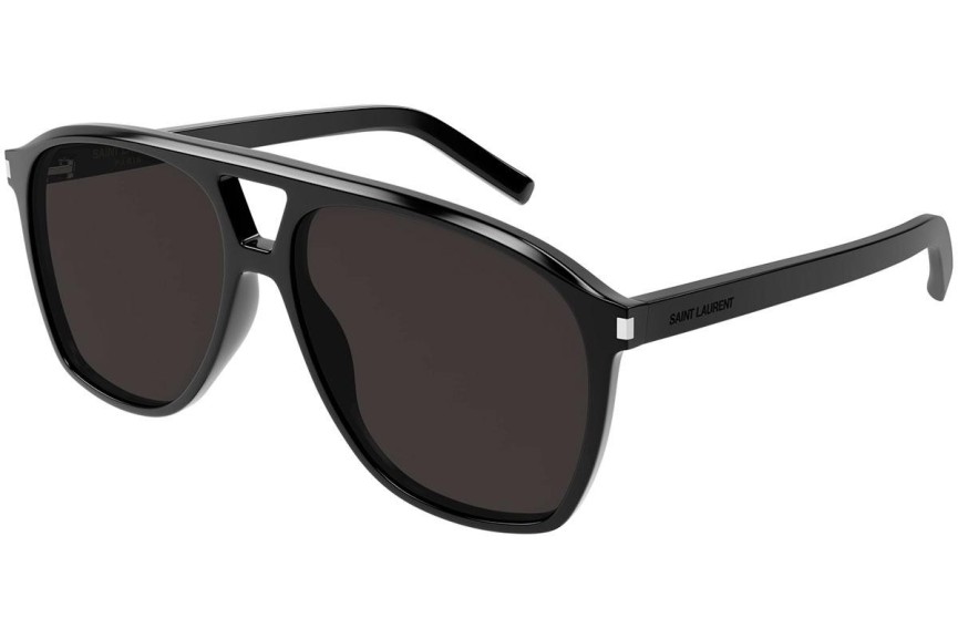 Слънчеви очила Saint Laurent SL596DUNE 001 Пилотни Черна