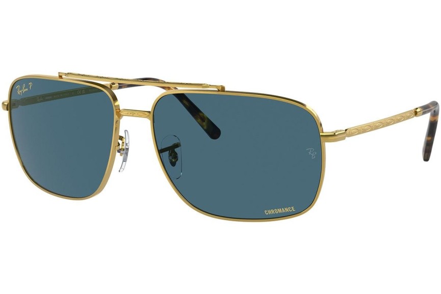 Слънчеви очила Ray-Ban RB3796 9196S2 Polarized Пилотни Златна