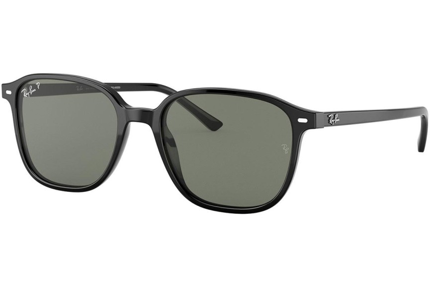 Слънчеви очила Ray-Ban Leonard RB2193 901/58 Polarized Квадратни Черна