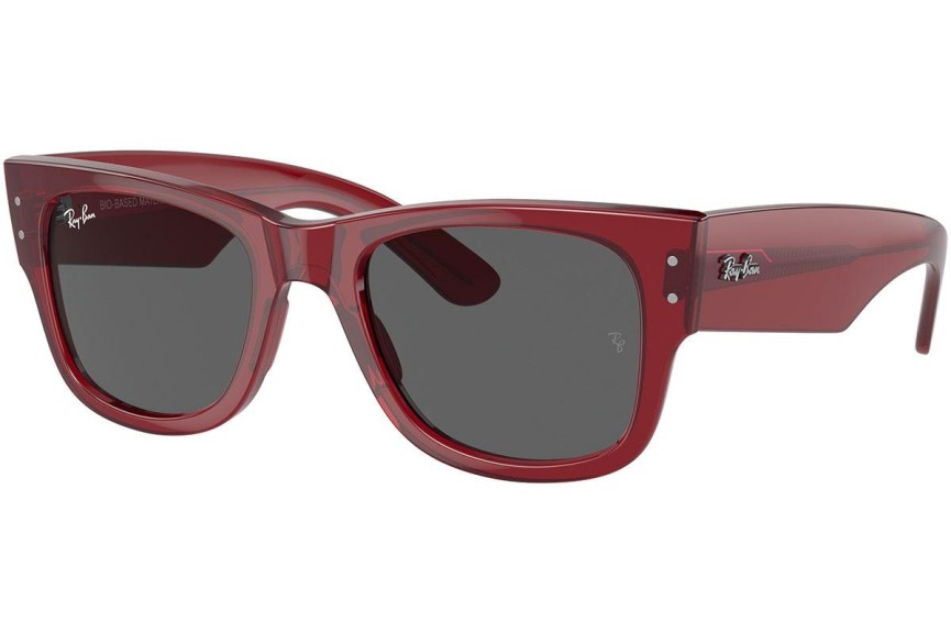 Слънчеви очила Ray-Ban Mega Wayfarer RB0840S 6679B1 Квадратни Червена