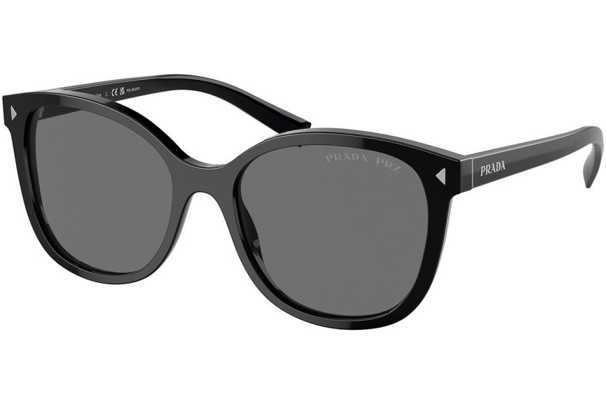 Слънчеви очила Prada PR22ZS 1AB5Z1 Polarized Квадратни Черна