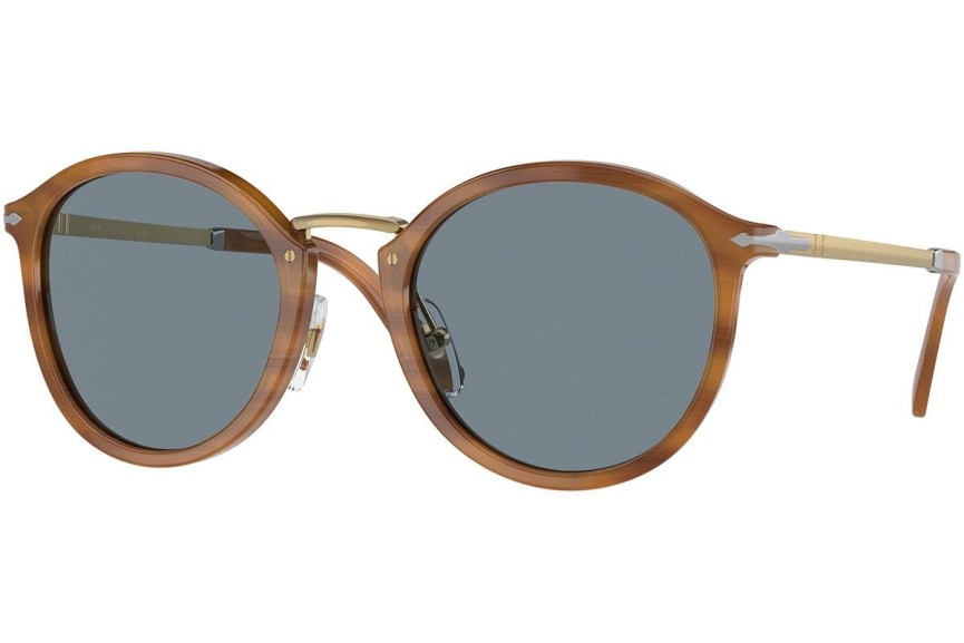 Слънчеви очила Persol PO3309S 960/56 Заоблени Кафява