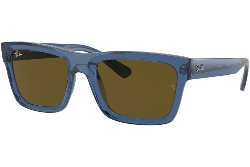 Слънчеви очила Ray-Ban Warren RB4396 668073 Правоъгълни Синя