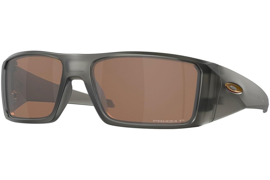 Слънчеви очила Oakley Heliostat OO9231-04 Polarized Правоъгълни Сива