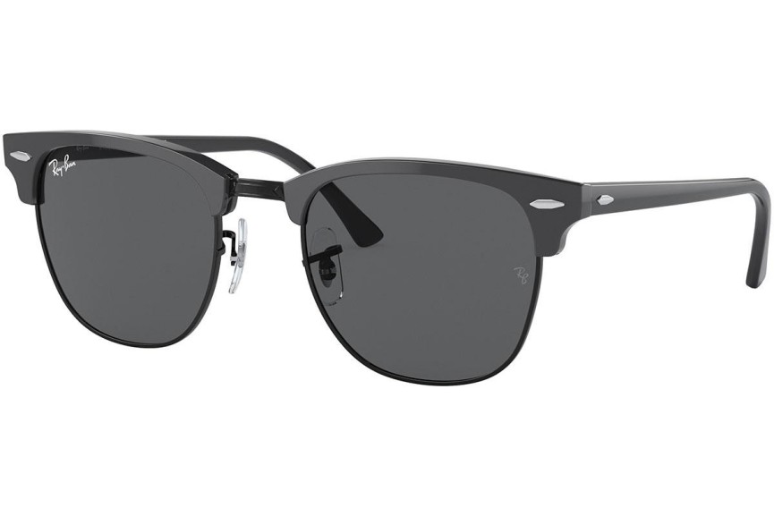 Слънчеви очила Ray-Ban Clubmaster RB3016 1367B1 По веждите Сива