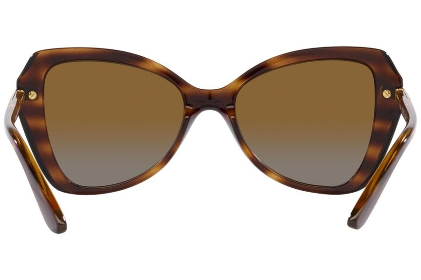 Слънчеви очила Vogue Eyewear VO5479S 1508T5 Polarized Око на котка Хавана