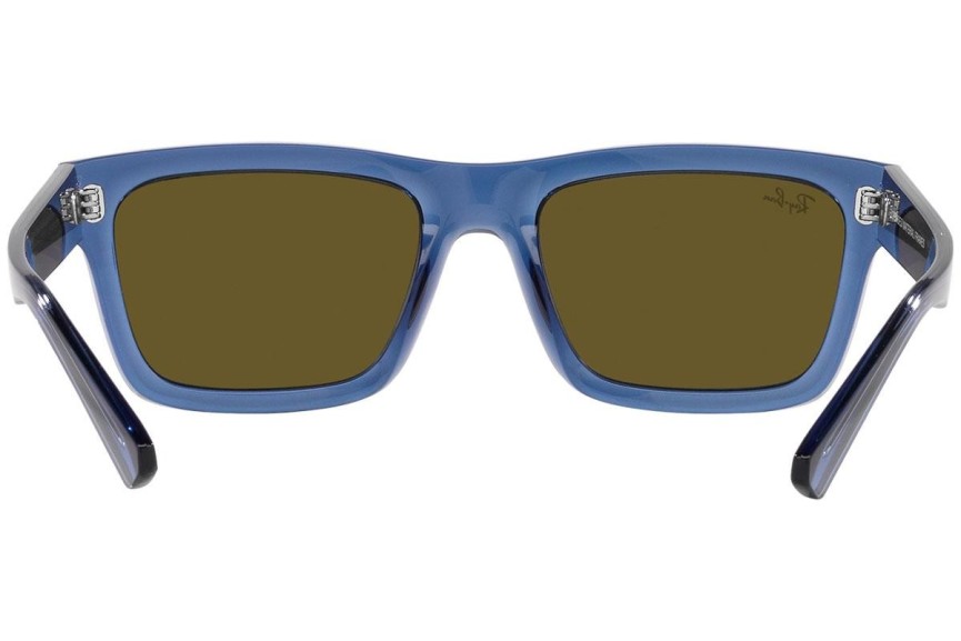 Слънчеви очила Ray-Ban Warren RB4396 668073 Правоъгълни Синя