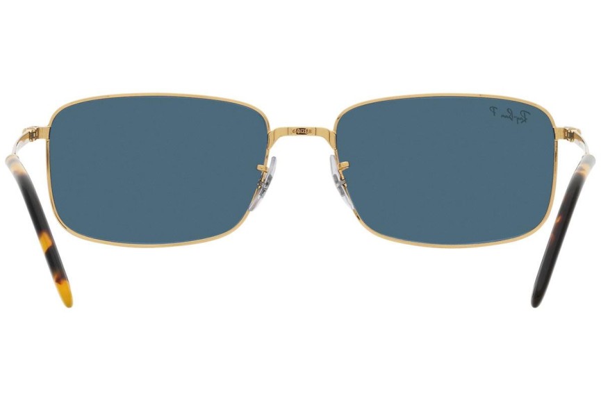 Слънчеви очила Ray-Ban RB3717 9196S2 Polarized Правоъгълни Златна