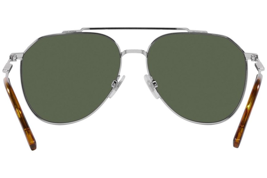 Слънчеви очила Dolce & Gabbana DG2296 05/9A Polarized Пилотни Сребърна