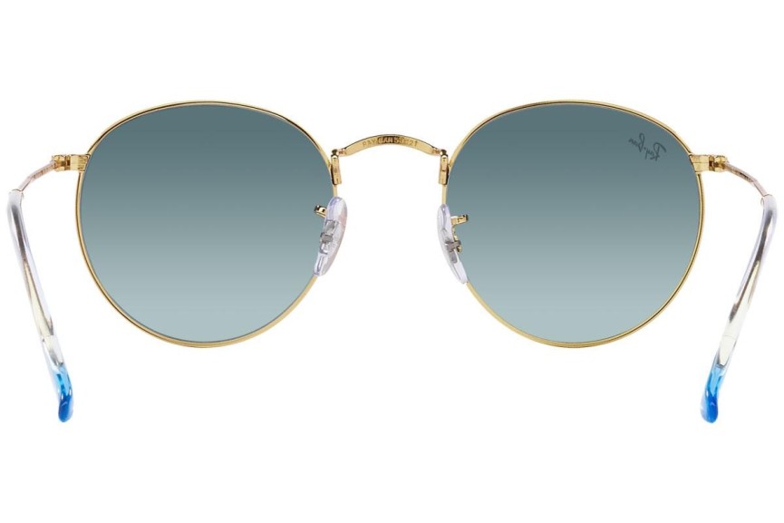 Слънчеви очила Ray-Ban Round Metal RB3447 001/3M Заоблени Златна