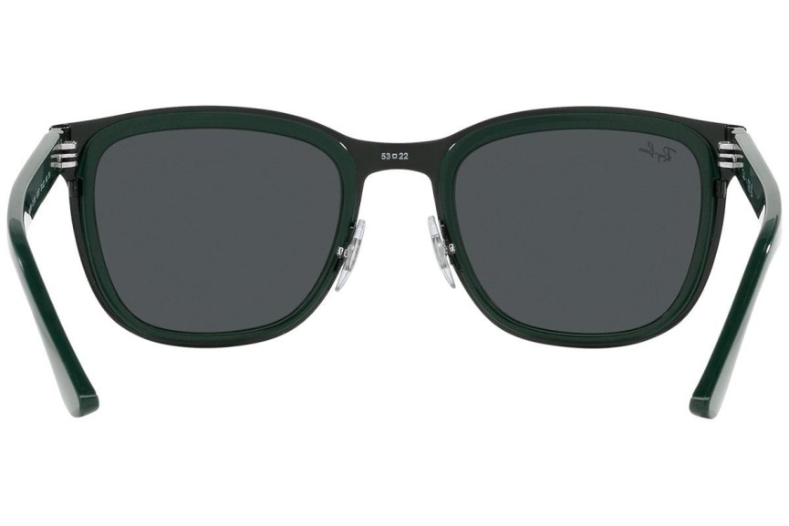 Слънчеви очила Ray-Ban Clyde RB3709 002/87 Квадратни Зелена