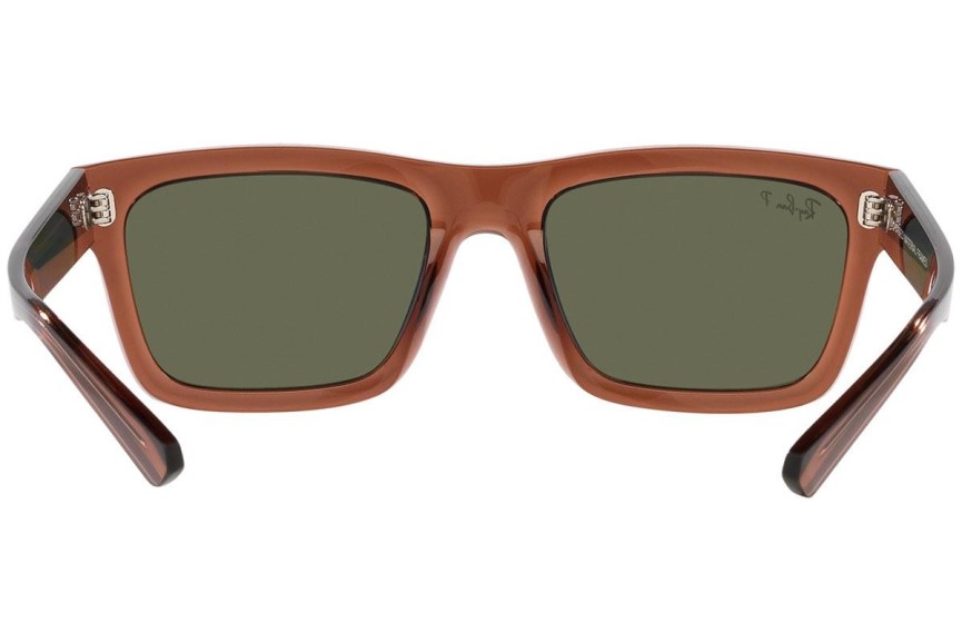 Слънчеви очила Ray-Ban Warren RB4396 66789A Правоъгълни Кафява