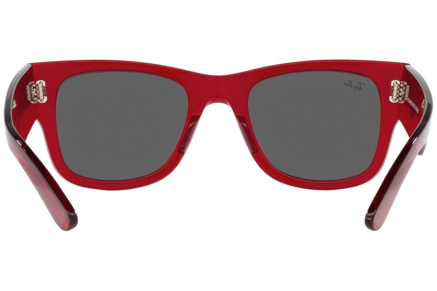 Слънчеви очила Ray-Ban Mega Wayfarer RB0840S 6679B1 Квадратни Червена