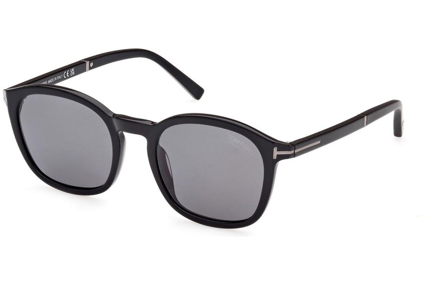 Слънчеви очила Tom Ford FT1020-N 01D Polarized Квадратни Черна