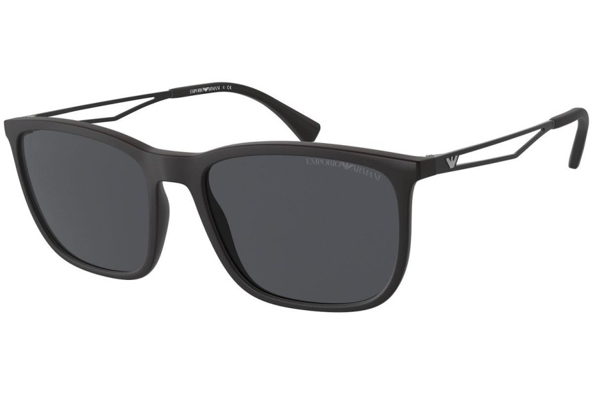 Слънчеви очила Emporio Armani EA4154 500187 Квадратни Черна