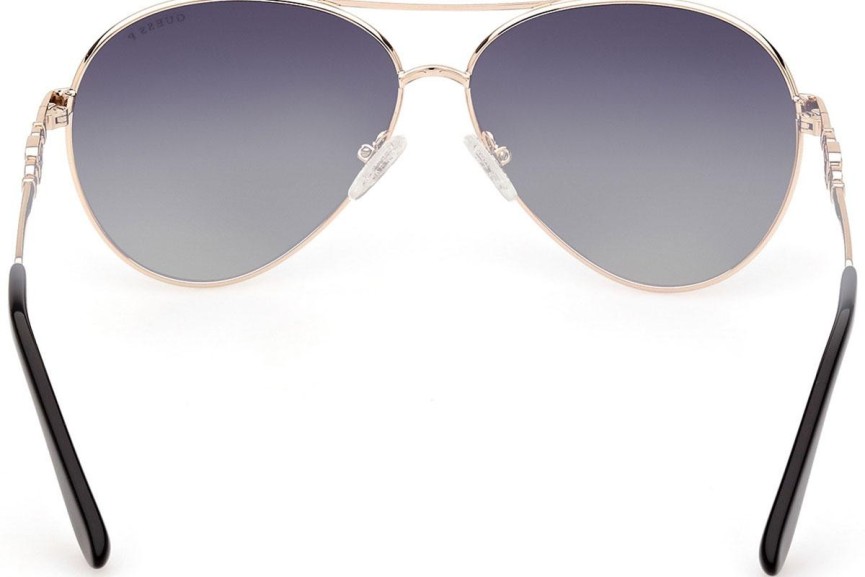 Слънчеви очила Guess GU7885-H 32D Polarized Пилотни Златна