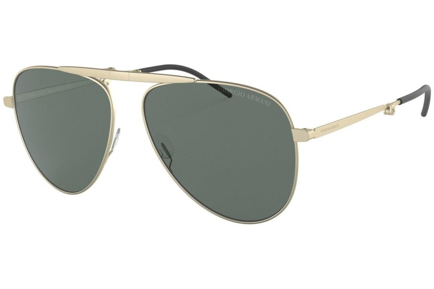 Слънчеви очила Giorgio Armani AR6113T 300271 Пилотни Златна