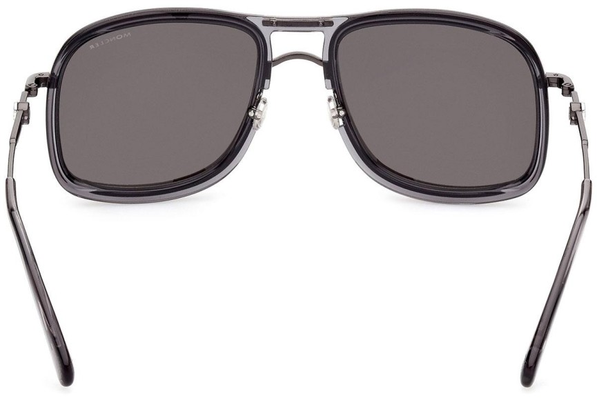 Слънчеви очила Moncler ML0223 01D Polarized Пилотни Черна