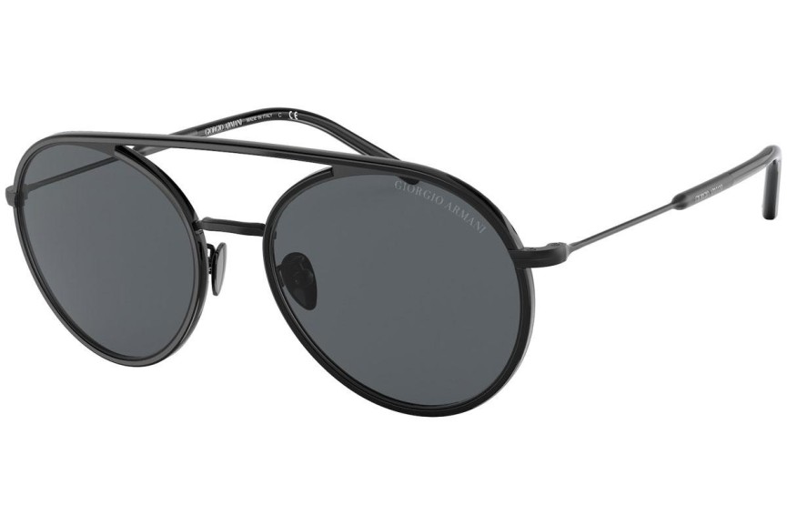 Слънчеви очила Giorgio Armani AR6121J 300187 Заоблени Черна